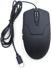 CBUS Wired USB-C Mouse 6 Button Silent Click Ergonomic LED Backlit 4 DPI Speeds picture