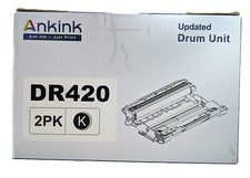 Ankink DR420 Drum Unit 2 Pack Brother Printer Compatible New Not Toner  picture