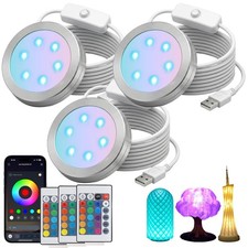 Smart RGB LED Lamp Kit 001 APP IR Remote Control picture