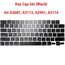 NEW One Set Replacement Black Keyboard Key Cap Macbook Air 13