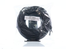 LOT OF 2 VICENRAY CAT8 FFTP 26AWG PIMF Patch Cable 2000MHz T 50FT Gold plated picture