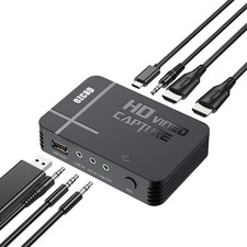 HDMI AV Video Capture Card PC Game Record To U Disk USB Flash Drive Mic Line In picture