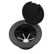 Colorfast RV Cable Entry Cover | Round, Cable Inlet Cover, Watertight, for picture