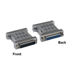 [x10] DB25 Male to Female Serial Mini Tester Troubleshoot/Diagnose RS232 Device picture