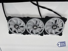 Thermaltake SWAFAN 12 RGB Radiator Fan TT Premium 120mm 3 Pack CL-F137 picture