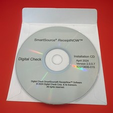Digital Check SmartSource ReceiptNOW Installation CD - Version 2.0.0.7 picture