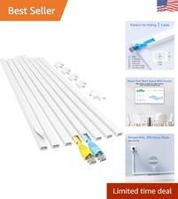Safety First: 113in TV Cord Hider – Essential Cable Cover for Home & Office picture