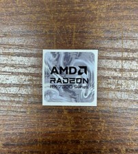 1x Radeon RX 7000 Desktop / Laptop Custom Sticker Label (NEW) picture