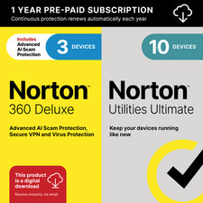 Norton 360 Deluxe + Utilities Ultimate | Direct From Norton picture