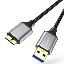 USB 3.0 Micro B Cable 1.5 FT, External Hard Drive Cable 5 Gbps High-Speed | USB  picture