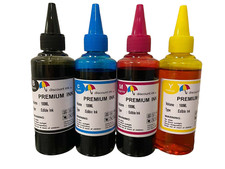 Edible Ink Refill Kit for Epson Canon Printers 4x100ml Ink Bottles set picture