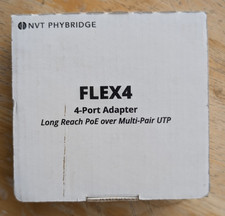 NVT Phybridge FLEX4 4-Port Adapter Long-Reach PoE over Multi-Pair UTP NV-FLX-04 picture