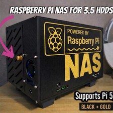 Raspberry pi 5 & pi 3 pi 4 NAS case picture