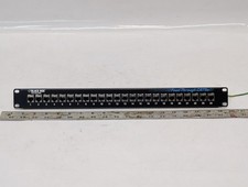 Black Box JPM804A-R2 CAT5e 24-Port Shielded Feed-Through Patch Panel 19in 1U picture
