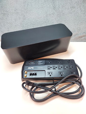 Cable Management Box Wire Storage w/ APC Surge Protector P11VT3 11 Outlet Power picture