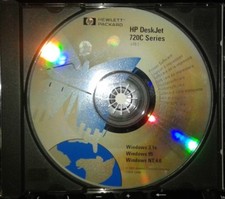 HP Deskjet 720c Series Drivers CD picture