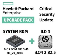 Critical BIOS ROM HPE ProLiant DL380/DL360 Gen9 (P89) P89_3.40_08_29_2024+iLO4 picture