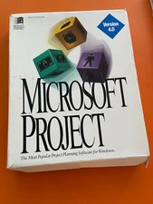 Microsoft Project Version 4.0 For Windows Open Box picture