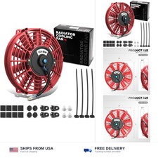 7 Inch High Performace Electric Cooling Slim Radiator Fan picture
