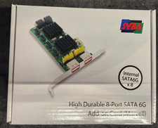 SYBA SD-PEX40104, 8 Port SATA III 6G PCI-e 2.0 x1 Card picture