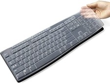 LOGITECH PROTECTIVE COVERS FOR K270 KEYBOARD - SILICONE, 3 X 7.5 X 1.5 -  CLEAR picture