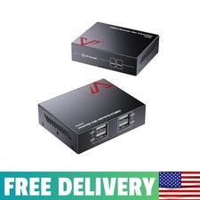 AV Access USB Over Ethernet Extender Kit, USB 2.0 480Mbps, 4-Port Hub picture