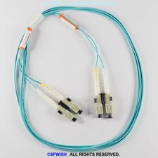 CommScope Lazrspeed 550 Multimode SC to SC 2-Fiber Duplex 1.6mm Riser, 2 meter picture