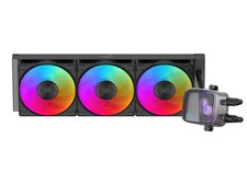 SAMA L70 360mm Liquid CPU Cooler AIO Cooler with ARGB Infinity Mirror Effect 3x1 picture
