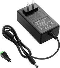 ALITOVE DC 12V Power Supply 2.5A 30W Adapter 100~240V AC to 12 Black  picture