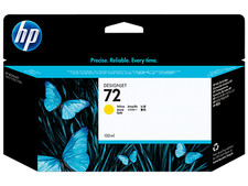 HP 72 130-ml Yellow DesignJet Ink Cartridge, C9373A picture