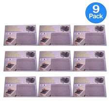 Wireless Bluetooth Keyboard Ultra Slim Rechargeable 9 Pack New picture