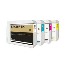 4*80ml SJIC35P Compatible Ink Cartridge With Ink and Chip for CW-C6000 C6500 picture