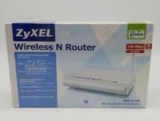 ZyXEL NBG416N 150 Mbps 4-Port 2.4 GHz N lite 10/100 Wireless Home Router Sealed picture