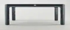 3M MS85B Adjustable Monitor Stand for Monitors and Laptops, Height Adjusts picture