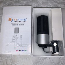 FIFINE USB Microphone Desktop MIC W/Gain Control For PC Windows/MAC K669,K6695 picture