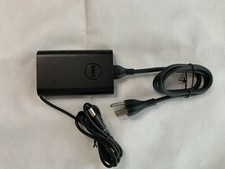 Genuine Original OEM 65W Dell Latitude Slim AC adapter LA65NM130 JNKWD + AC Cord picture