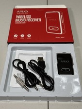 APEKX Bluetooth 5.3  Adapter for Car, Wireless 3.5mm Aux Hi-Fi Audio Receiver picture