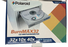 Polaroid BurnMAX32 CD WRITER/REWRITER - NEW IN BOX picture