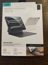 ESR Magnetic Keyboard Case 360 Bluetooth keyboard In Black For iPad Pro 13 M4/M5 picture
