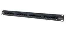 Leviton 69586-U24 CAT6 eXtreme 6+ Universal Patch Panel 24-Port 1RU T568B picture