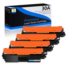 4 Pack CF230A 30A Compatible for HP Toner Cartridge MFP M227fdn M227fdw Printer picture