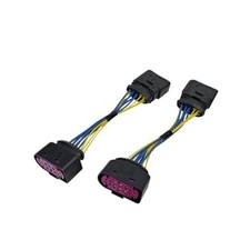 2Pcs 14 to 10 Pin Xenon HID Headlight Connector Adapter Fits for 2015 VW picture