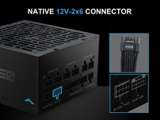 G750 750W ATX 3.1 Full Modular Power Supply, Cybenetics Gold Rated, PCIe SAMA picture