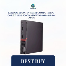 Lenovo M700 Tiny Mini Computer PC Core i7 16GB 500GB SSD Windows 11 Pro - WIFI picture
