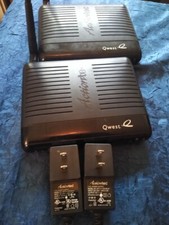Lot of 2 QWEST ACTIONTEC 4 PORT PK5000 Wireless DSL Router/Modems Tested Working picture