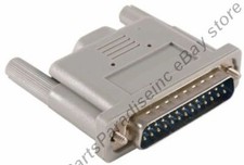 Parallel Loopback Tester Adapter Plug DB25-Male port jack Loop Back Testing picture