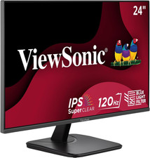 VA2456A-MHD 24 Inch 1080P Monitor, IPS Display with 120Hz for Enhanced Home and picture