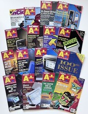 Lot Of 16 A+ inCider Apple II Macintosh Magazines 1989 1990 1991 1992 Vintage picture