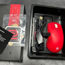 BenQ Zowie S2 Gaming Mouse Wired Red Unused picture