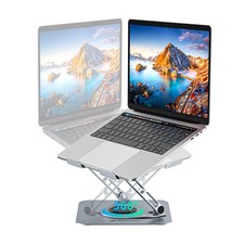 Yottamaster Adjustable Laptop Stand, 360° Rotating Aluminum Desk Stand picture